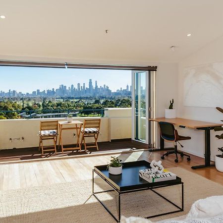 Spectacular Views Over Albert Park Melbourne Luaran gambar