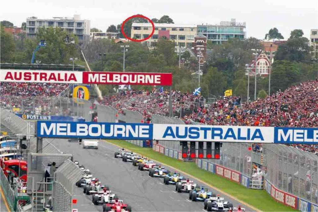 Spectacular Views Over Albert Park Melbourne Luaran gambar