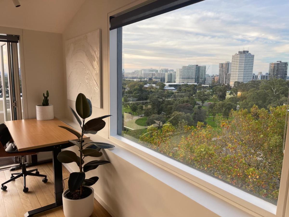 Spectacular Views Over Albert Park Melbourne Luaran gambar