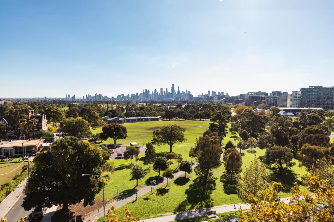 Spectacular Views Over Albert Park Melbourne Luaran gambar