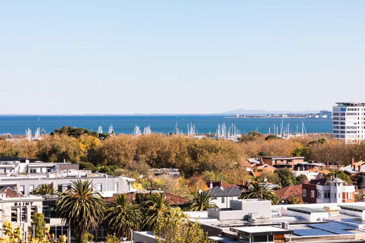 Spectacular Views Over Albert Park Melbourne Luaran gambar
